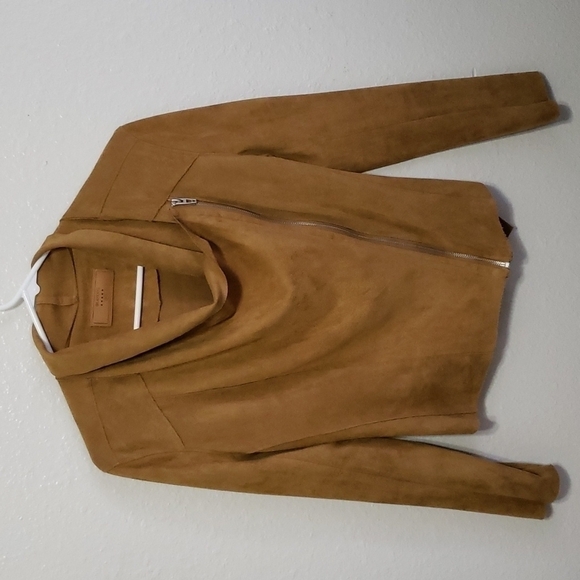 BLANK NYC Womens Faux Suede Lightweight Casual Jacket, Size XS. - Picture 5 of 16